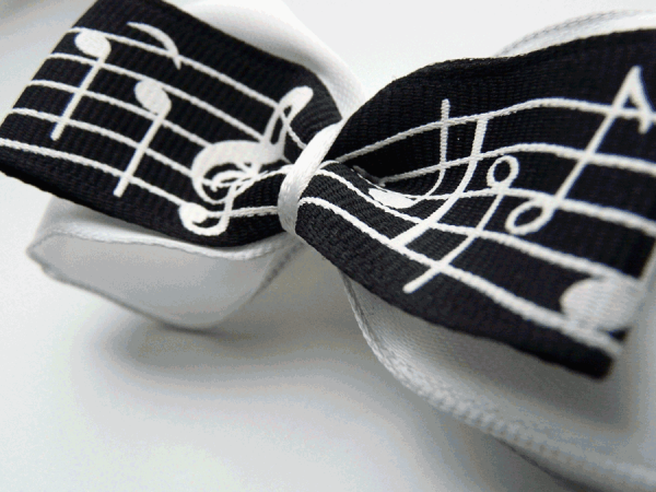 Small music note bow - Image 2