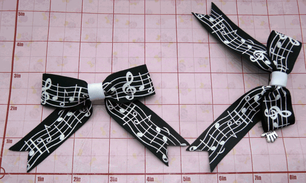 Music note bow - Image 5