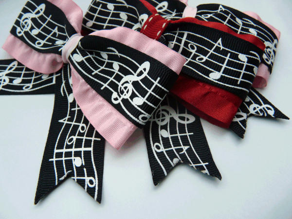 Ruffle Music note bow - Image 2