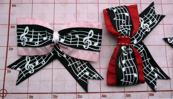 Ruffle Music note bow - Image 6