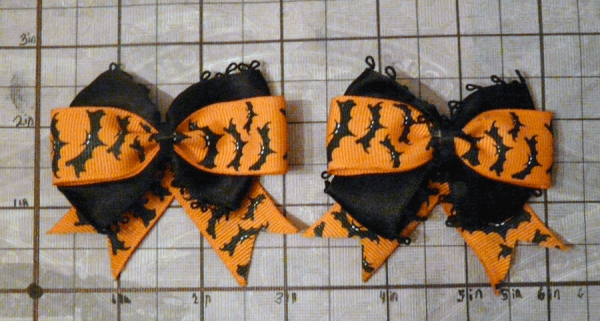 Halloween Bat Bow - Image 4