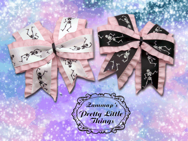 Large Dancing Skeleton bow