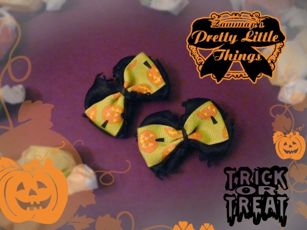 Small Pumpkin Bow