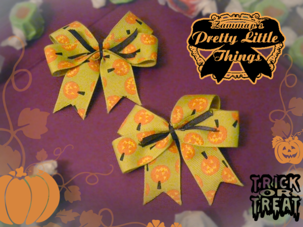 Fat Pumpkin Bow