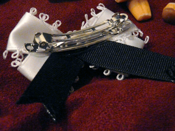 Big Black Candy Corn Bow - Image 3