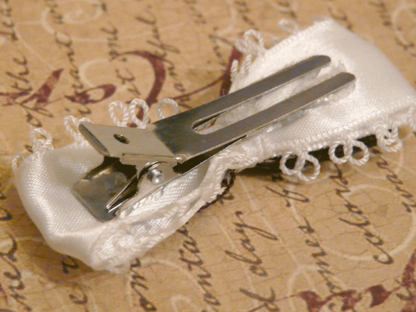 Plain Brown Snow Flake Bow - Image 3