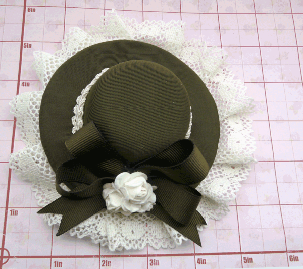 Chocolate rose hat - Image 4