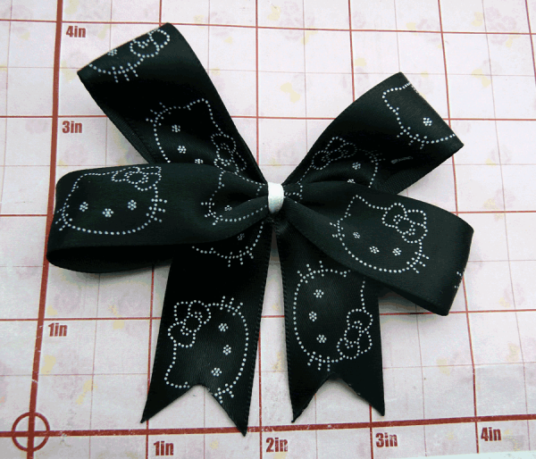 Fat Black Hello Kitty Bow - Image 4