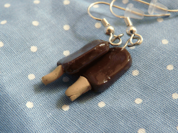 Fudge Pop Icecream Earring - Image 2