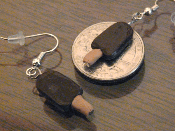 Fudge Pop Icecream Earring - Image 3