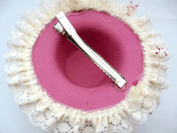 Magenta rose hat - Image 3