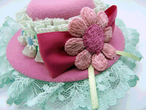 Flower Magenta Hat - Image 2