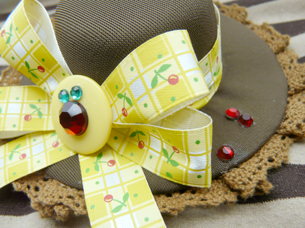 Chocolate cherries hat - Image 2