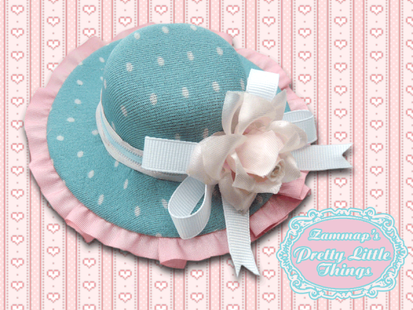 Sweet polka dot hat