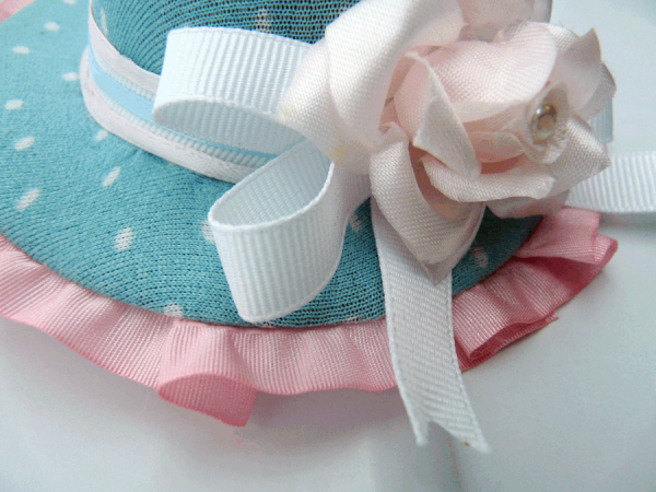 Sweet polka dot hat - Image 2