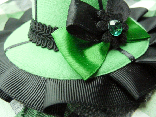 Green Gothic Hat - Image 2