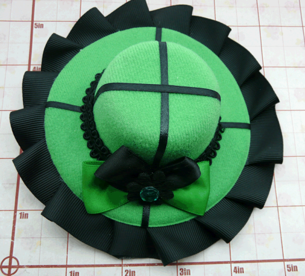 Green Gothic Hat - Image 5