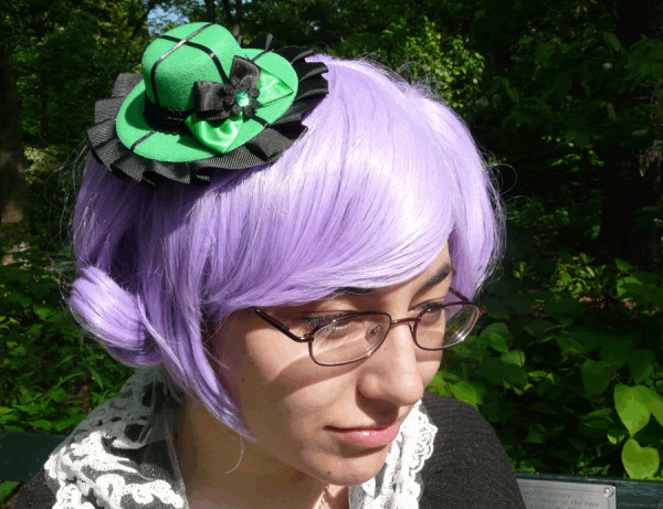 Green Gothic Hat - Image 4