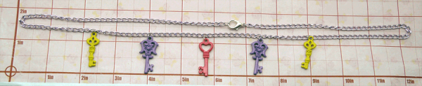 Pastel key Necklace - Image 4