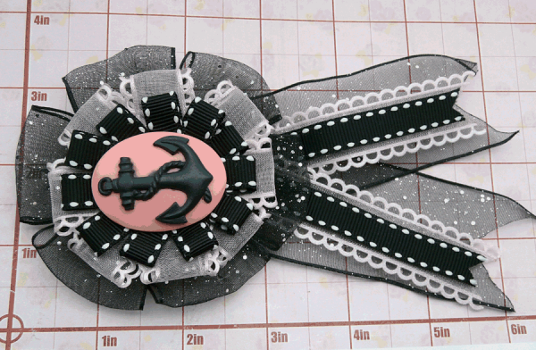 Glitter Anchor Rosette - Image 6